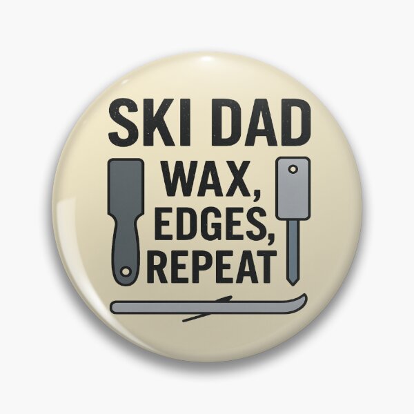 Item preview, Ski Dad Wax Edges Repeat – Snow Skiing Lover Father’s Day Gift designed and sold by Rajasekar.