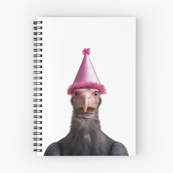 Item preview, Cute Vulture with Party Hat Birthday Celebration designed and sold by LazyOwlStore.