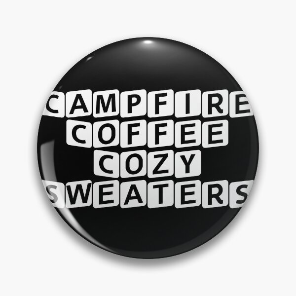 Item preview, Campfire Coffee & Cozy Sweaters designed and sold by Ninjacatoff.
