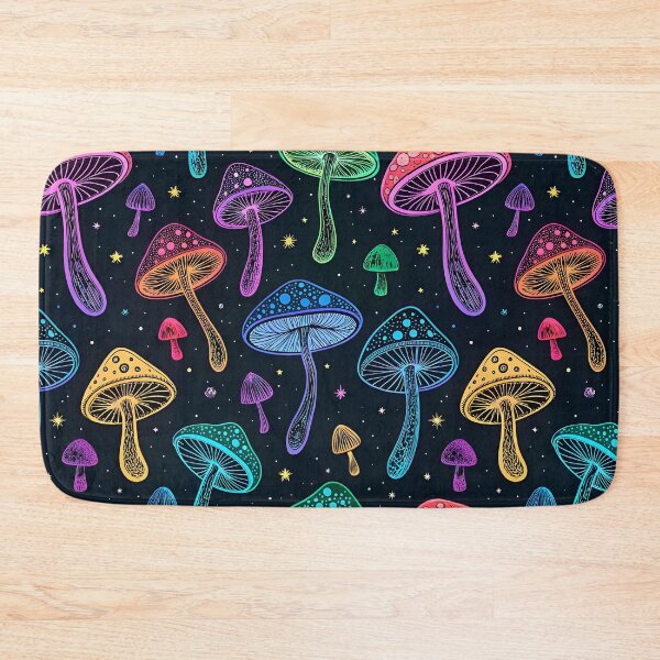 Item preview, Lighting Mushroom Pattern designed and sold by trendspatterns.