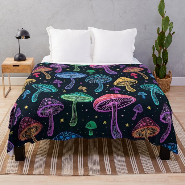 Item preview, Lighting Mushroom Pattern designed and sold by trendspatterns.