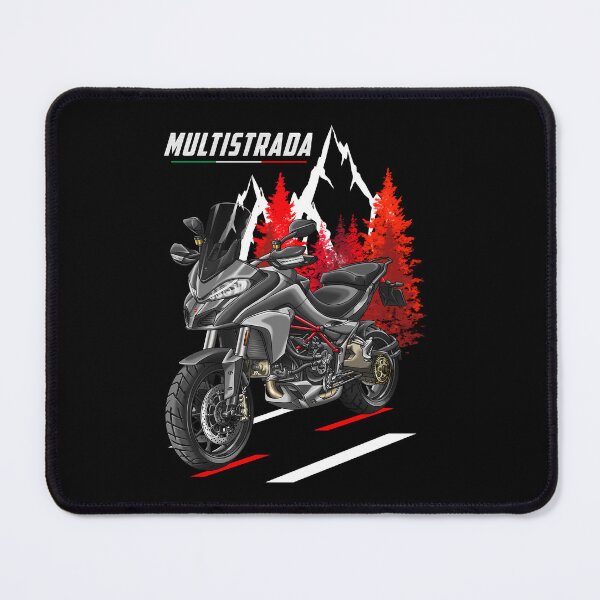 Item preview, Ducati Multistrada 1200S (Volcano Grey) for Motorcycle Riders designed and sold by MotoApparelHub.