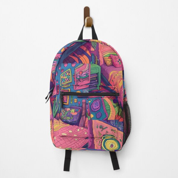 Item preview, Psychedelic Bedroom: Groovy Trippy Room designed and sold by bapupa.