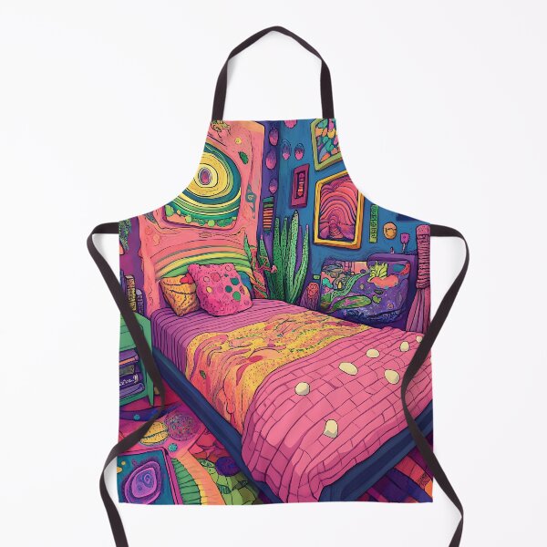 Item preview, Psychedelic Bedroom: Groovy Trippy Room designed and sold by bapupa.