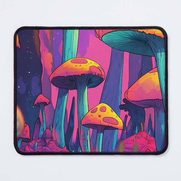 Item preview, Psychedelic Nature: Vibrant Groovy Flora designed and sold by bapupa.