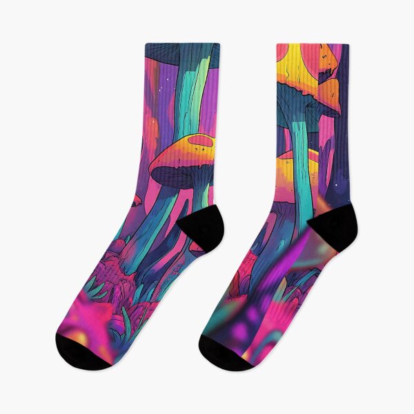 Item preview, Psychedelic Nature: Vibrant Groovy Flora designed and sold by bapupa.