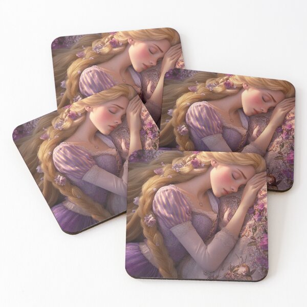Artikelvorschau, Schlafende Rapunzel Disney Prinzessin entworfen und verkauft von Jaspersdigitalart.