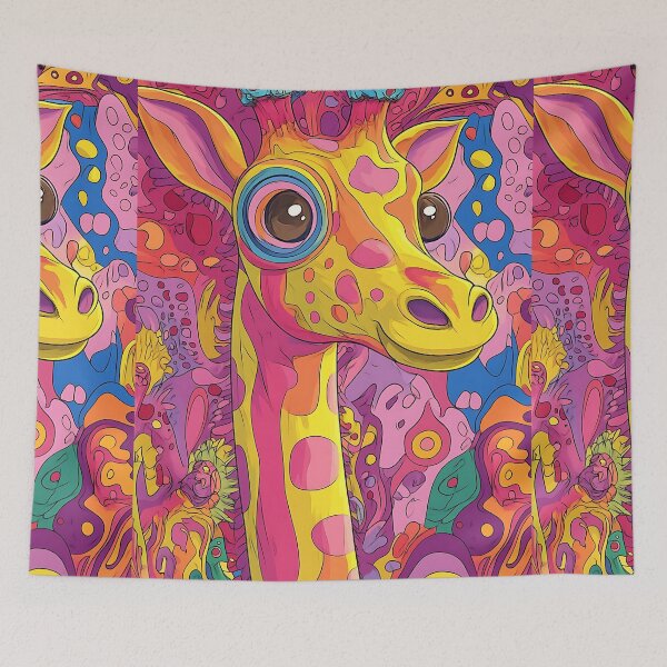 Item preview, Psychedelic Animal: Vibrant Groovy Wildlife designed and sold by bapupa.