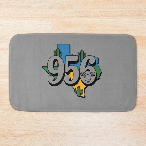Item preview, Brownsville Texas 956 Map & Cactus Art designed and sold by StellarSnap.