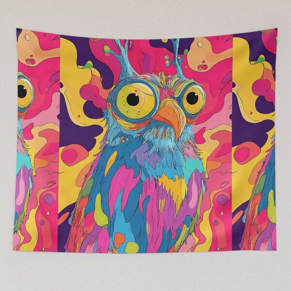 Item preview, Psychedelic Animal: Abstract Surreal Beast designed and sold by bapupa.