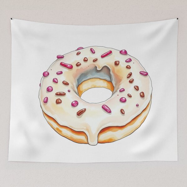 Item preview, White Donut designed and sold by LoveWithYou.