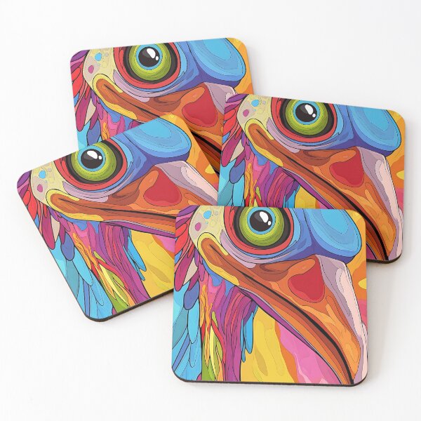 Item preview, Psychedelic Animal: Colorful Groovy Animal designed and sold by bapupa.