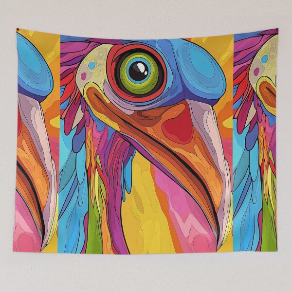 Item preview, Psychedelic Animal: Colorful Groovy Animal designed and sold by bapupa.