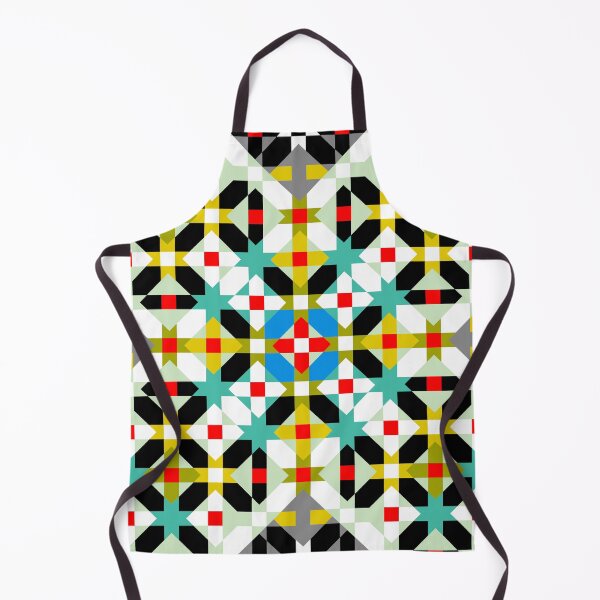 Item preview, Vibrant Multicolor Mosaic with Geometric Patterns designed and sold by Tarjiart.