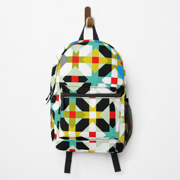 Item preview, Vibrant Multicolor Mosaic with Geometric Patterns designed and sold by Tarjiart.