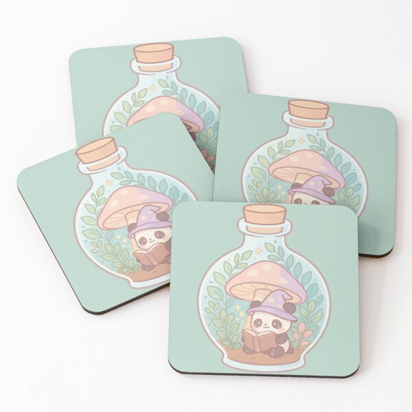 Item preview, Kawaii Panda Reading Book Pastel Goth designed and sold by TomFrontierArt.