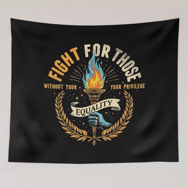 Item preview, Womens Fight For Those Without Your Privilege Retro Vintage designed and sold by Filek-mable.