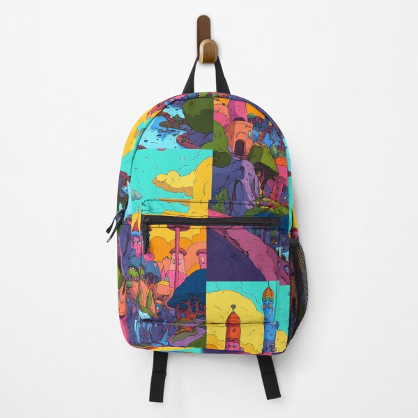 Item preview, Psychedelic World: Vibrant Surreal Dreamscape designed and sold by bapupa.