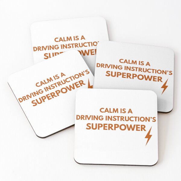 Item preview, Calm is a Driving Instructor's Superpower - Driving Legends (Icon Version) designed and sold by IgnitionWorks.