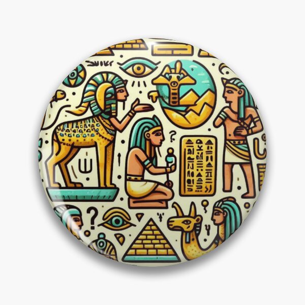 Item preview, Ancient Egypt Pattern NileMystery designed and sold by Imaginarium of Chaos falcon88 .