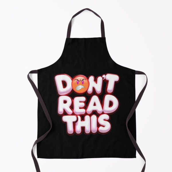 Item preview, Don’t Read This – Funny Bubble Letter Quote Design designed and sold by Luckylife12.