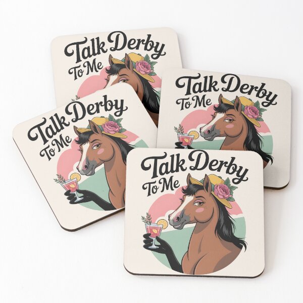Item preview, Talk Derby To Me Horse Racing Fan designed and sold by AniArtPL.