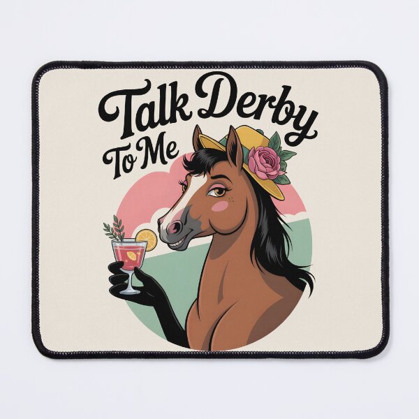 Item preview, Talk Derby To Me Horse Racing Fan designed and sold by AniArtPL.