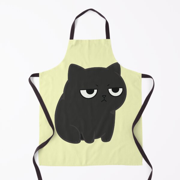 Item preview, Grumpy Black Cat – Funny Moody and Sassy Kitten Illustration designed and sold by imaginariun.