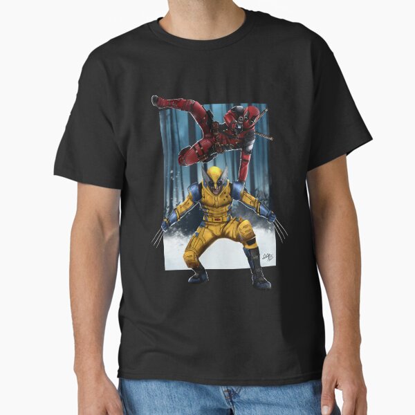 Artikel-Vorschau von Deadpool und Logan, designt und verkauft von MikisArts.