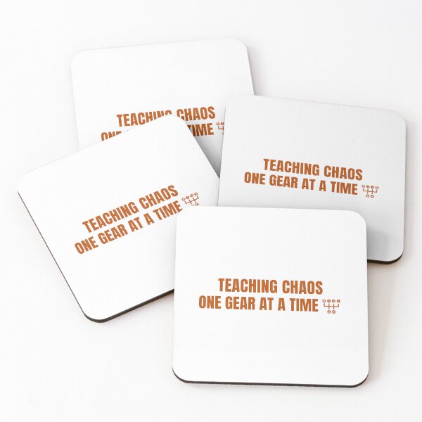 Item preview, Teaching Chaos One Gear at a Time - Driving Legends (Icon Version) designed and sold by IgnitionWorks.