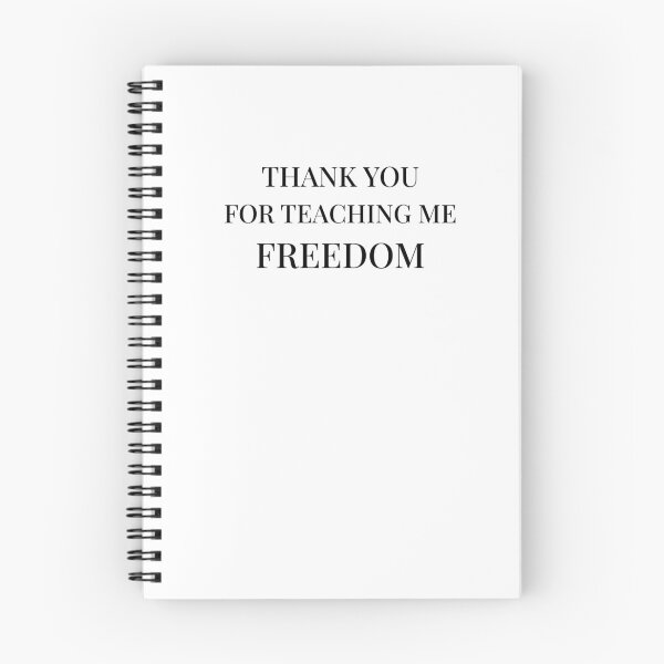 Item preview, Thank You for Teaching Me Freedom - Driving Legends (Black Text) designed and sold by IgnitionWorks.