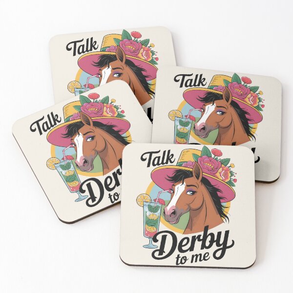 Item preview, Talk Derby To Me Horse Racing Fan designed and sold by AniArtPL.