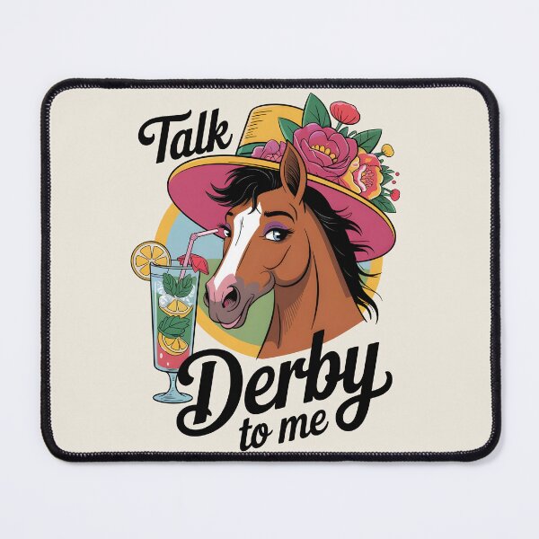 Item preview, Talk Derby To Me Horse Racing Fan designed and sold by AniArtPL.