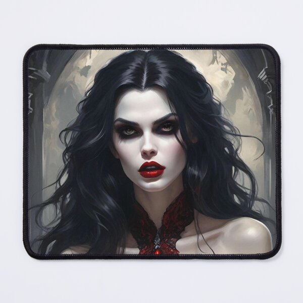 Item preview, Hot Goth Vampire in Red Silk Dress designed and sold by MissSaylor.