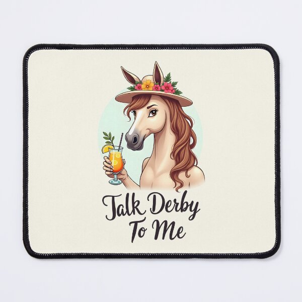 Item preview, Talk Derby To Me Horse Racing Fan designed and sold by AniArtPL.