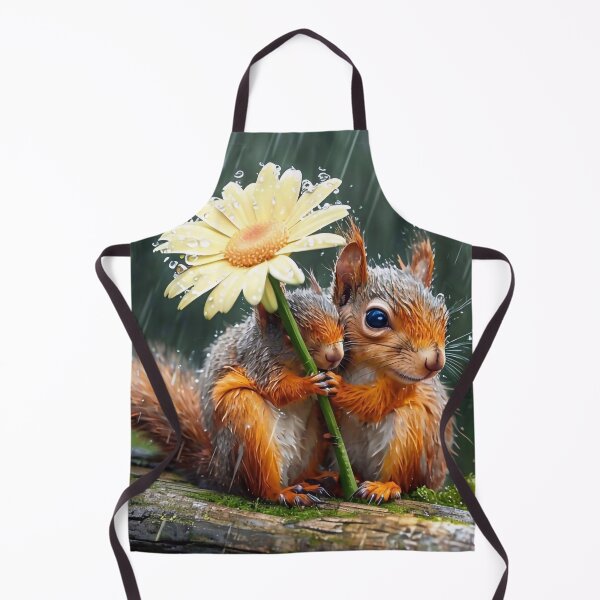 Item preview, Squirrels Under a Flower Umbrella designed and sold by M-Y-A-R-T-.