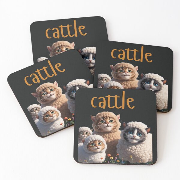 Item preview, Cattle of sheep cats designed and sold by Pawblematic .