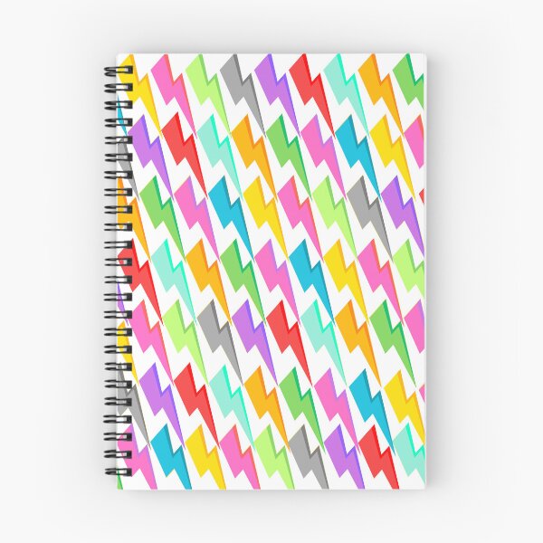 Item preview, Colourful Lightening Bolts designed and sold by CookieCreature.