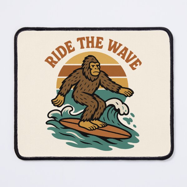 Item preview, Ride The Wave - Vintage Retro Surf designed and sold by FarieArt.