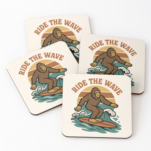 Item preview, Ride The Wave - Vintage Retro Surf  designed and sold by FarieArt.