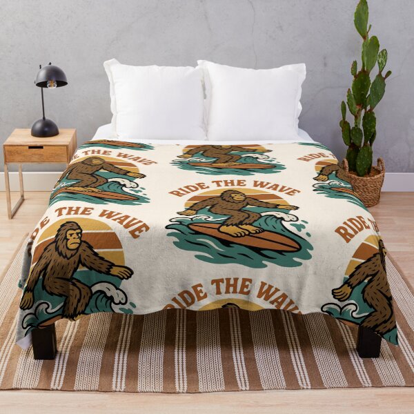 Item preview, Ride The Wave - Vintage Retro Surf  designed and sold by FarieArt.