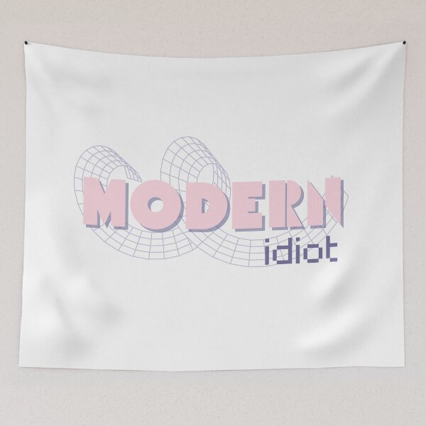 Item preview, Modern Idiots Sticker: inspired by Taylor Swift's TTPD lyrics designed and sold by Starving  Artist.