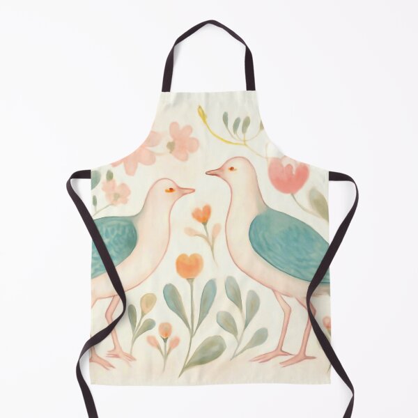 Item preview, Floral Partridges designed and sold by m-y-A-I-A-R-T-.