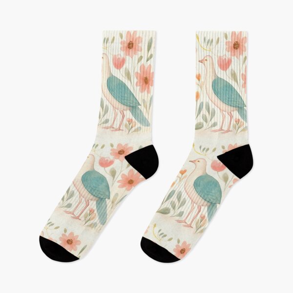 Item preview, Floral Partridges designed and sold by M-Y-A-R-T-.