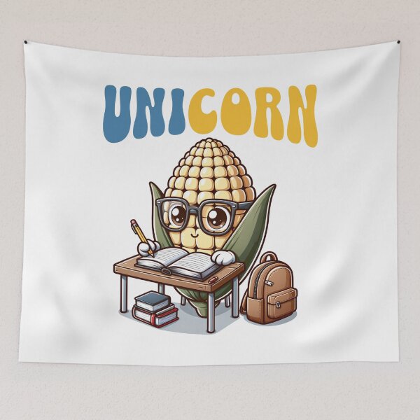 Item preview, Unicorn, a corn on the cob at university designed and sold by BritishDelights.