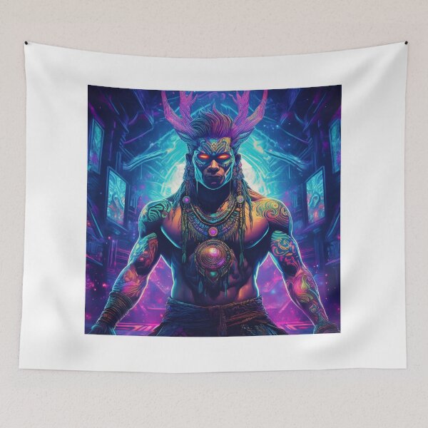 Item preview, Digital Shaman and the Cyber-Spiritual Temple designed and sold by HighestMind_888.