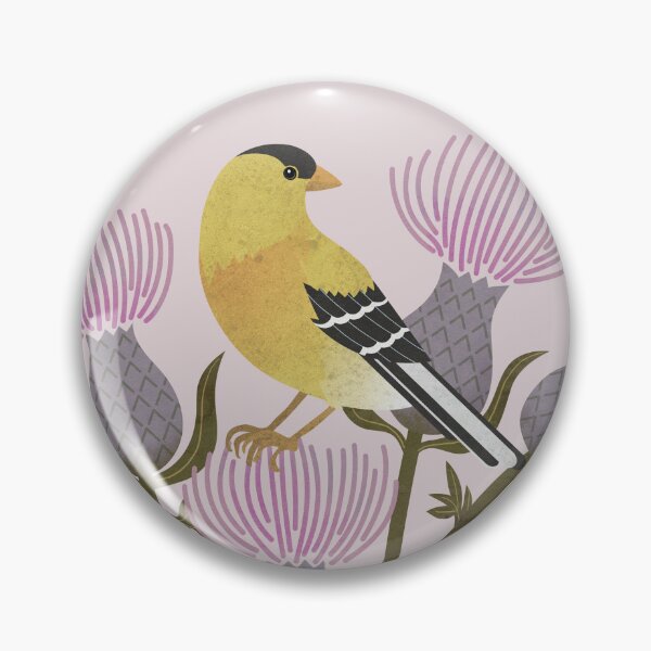 Item preview, Goldfinch on Thistles designed and sold by littleclyde.