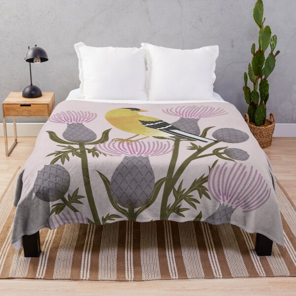 Item preview, Goldfinch on Thistles designed and sold by littleclyde.