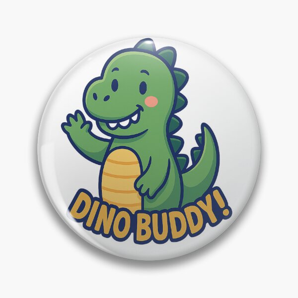 Item preview,  Dino Buddy! – Wave Hello to Your Prehistoric Pal designed and sold by PastimeMastery.