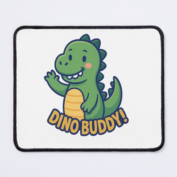 Item preview, Dino Buddy! – Wave Hello to Your Prehistoric Pal designed and sold by PastimeMastery.